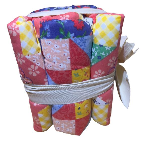 The Pioneer‎ Woman Starlight Patchwork 2 Standard Pillow Shams Embroidered NEW - Picture 3 of 7